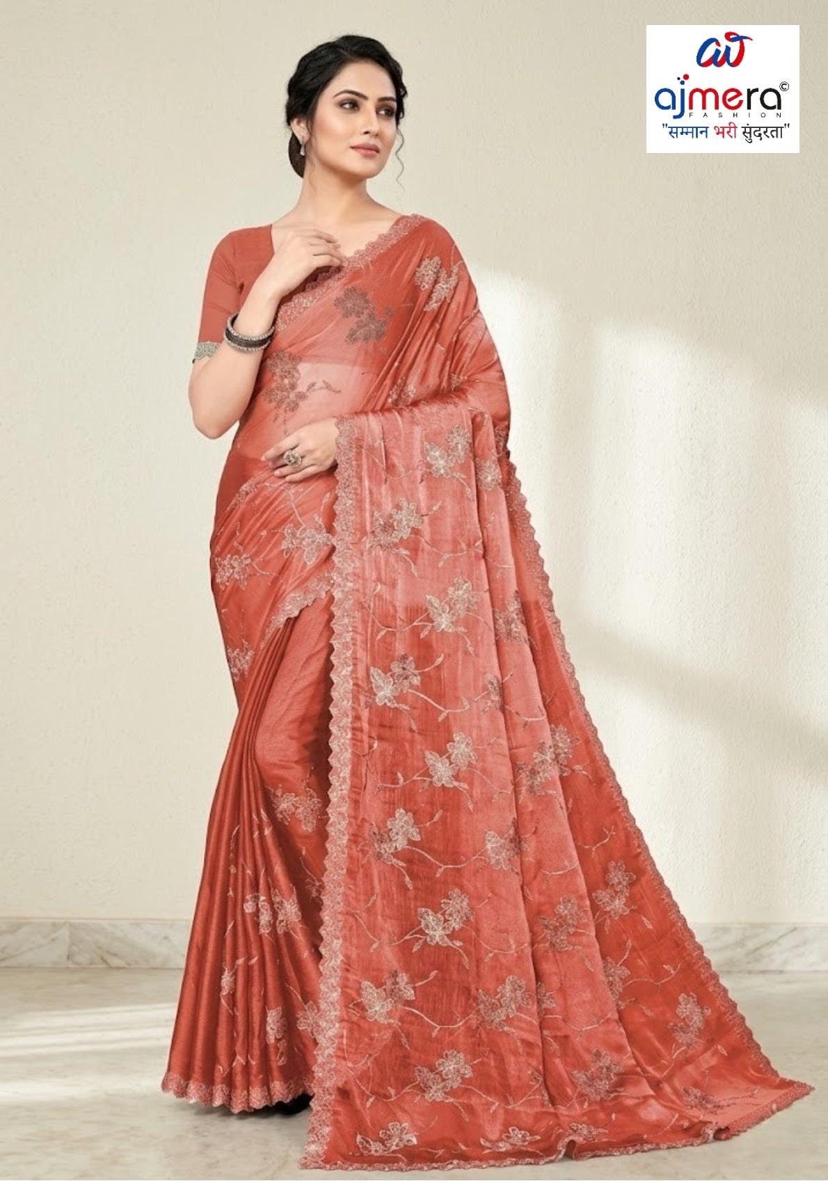 Dyed Fancy Matching Saree Manufacturer, Supplier & Wholesaler in Surat | ADP-FILMY