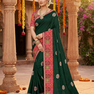 Fancy Saree with Blouse Piece for Premium Ethnic and Traditional Wear | RT-GUJARAT SILK