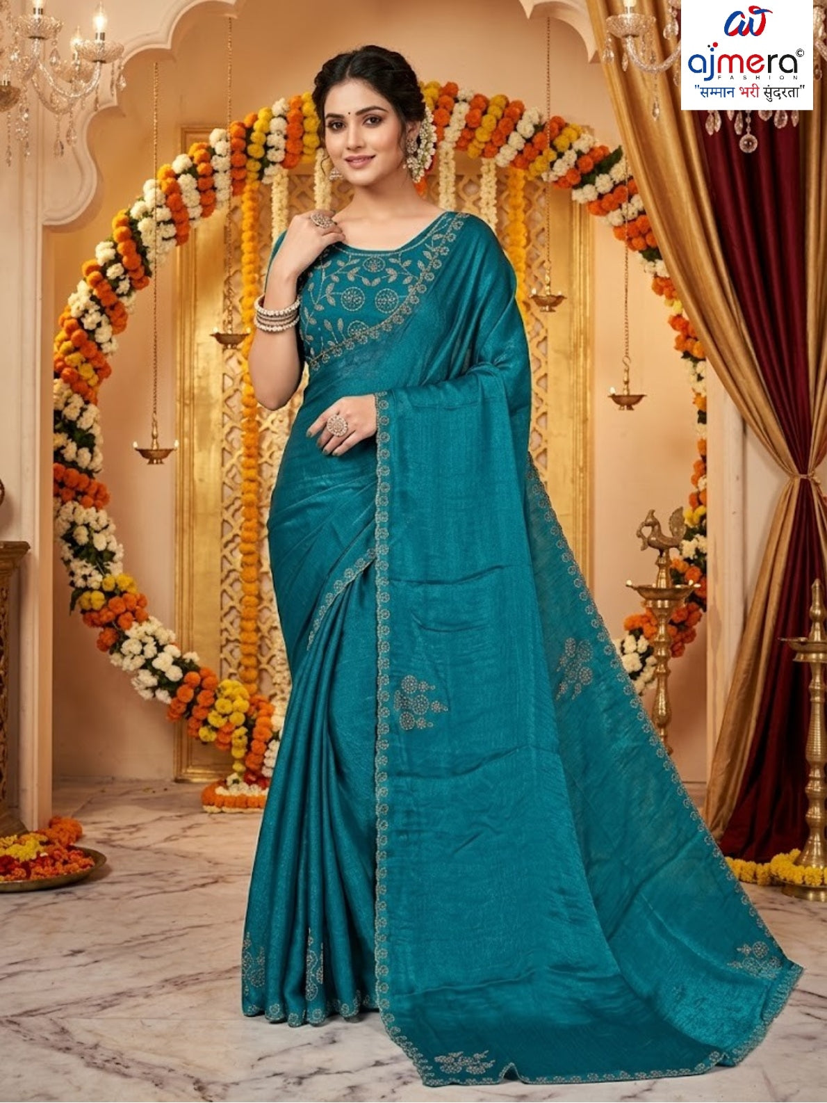 Designer Matching Saree with Blouse Piece for Premium Ethnic and Traditional Wear | KPS-TGB VOL-5