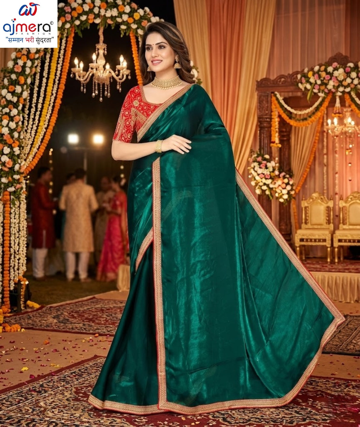 Fashion Saree with Blouse Piece for Premium Ethnic and Traditional Wear | SMM-8910