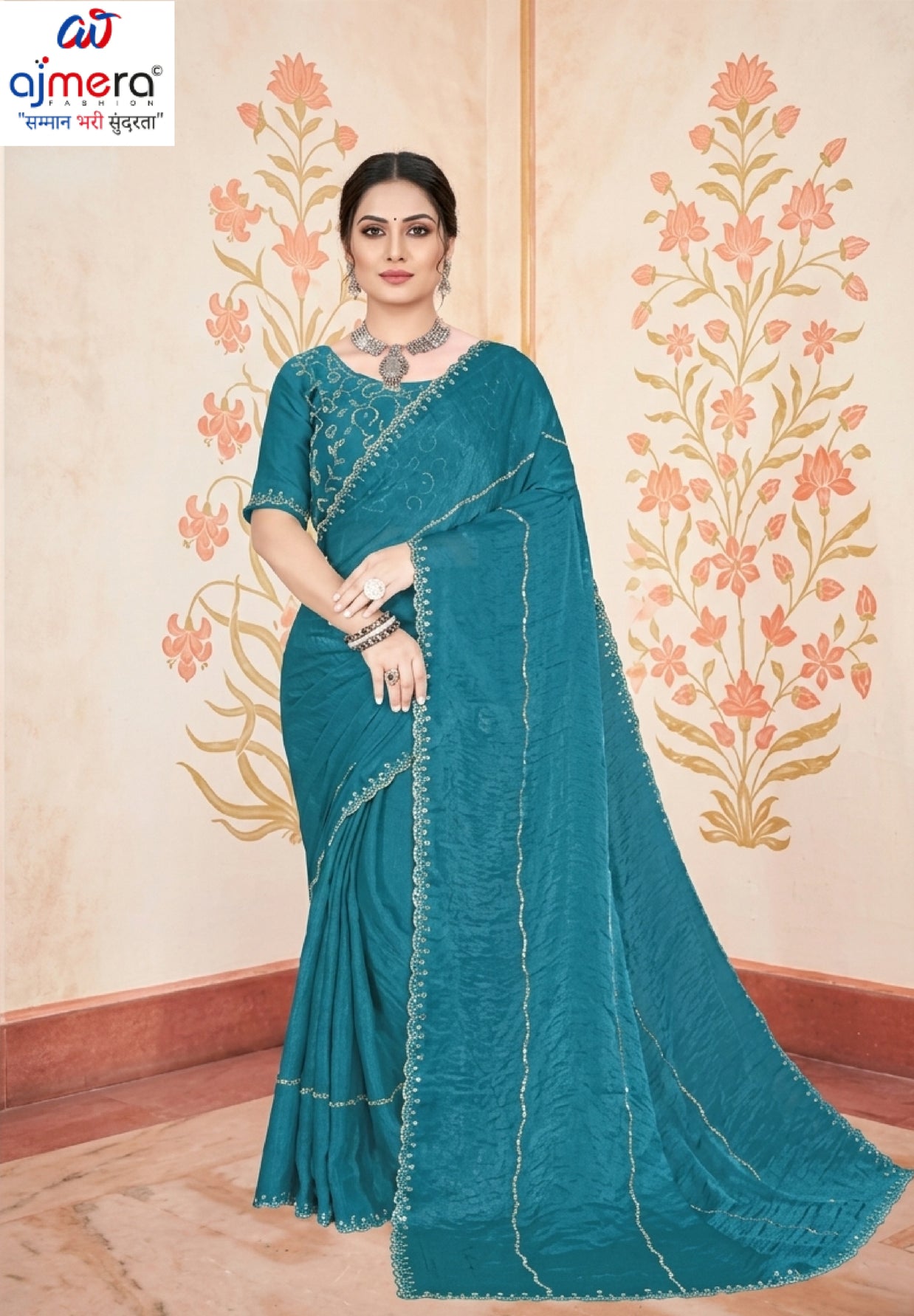 Fancy Matching Saree with Blouse Piece for Premium Ethnic and Traditional Wear | KPS-KINGDOM VOL-1