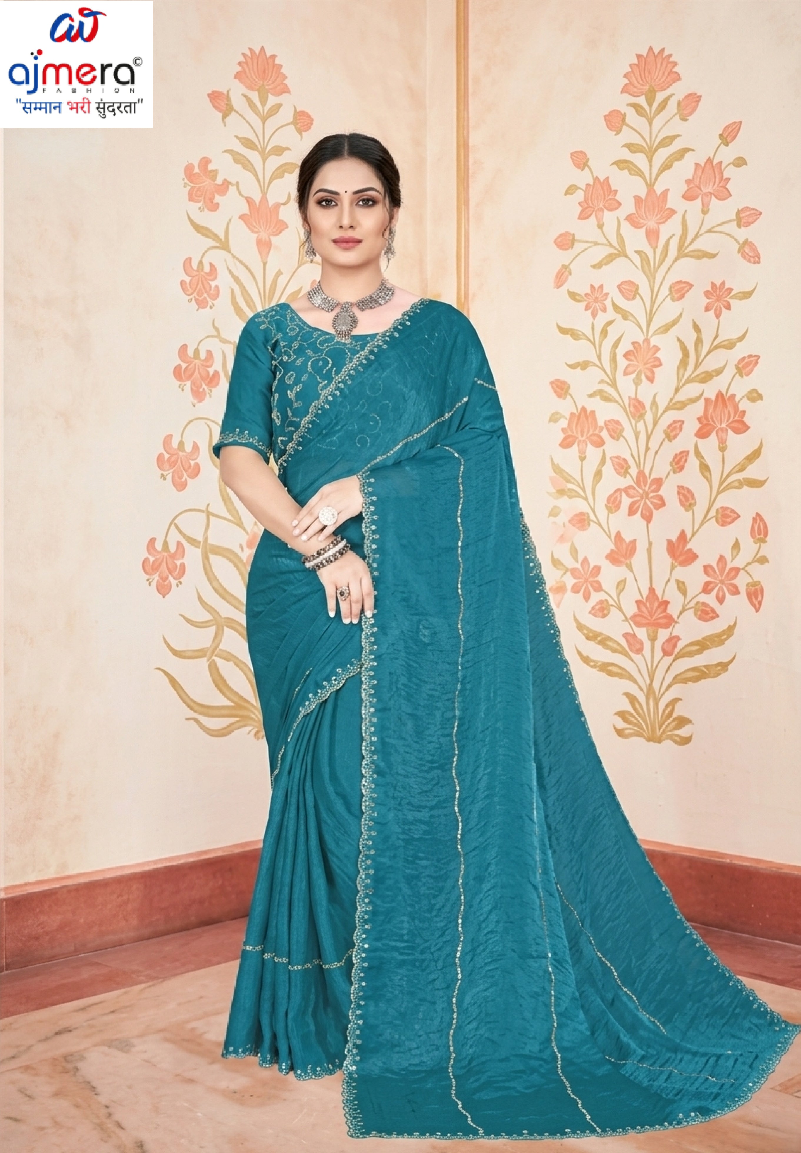 Fancy Matching Saree with Blouse Piece for Premium Ethnic and Traditional Wear | KPS-KINGDOM VOL-1