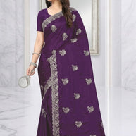 Ladies Matching Saree with Blouse Piece for Premium Ethnic and Traditional Wear | MTE-AMAZING PLANT