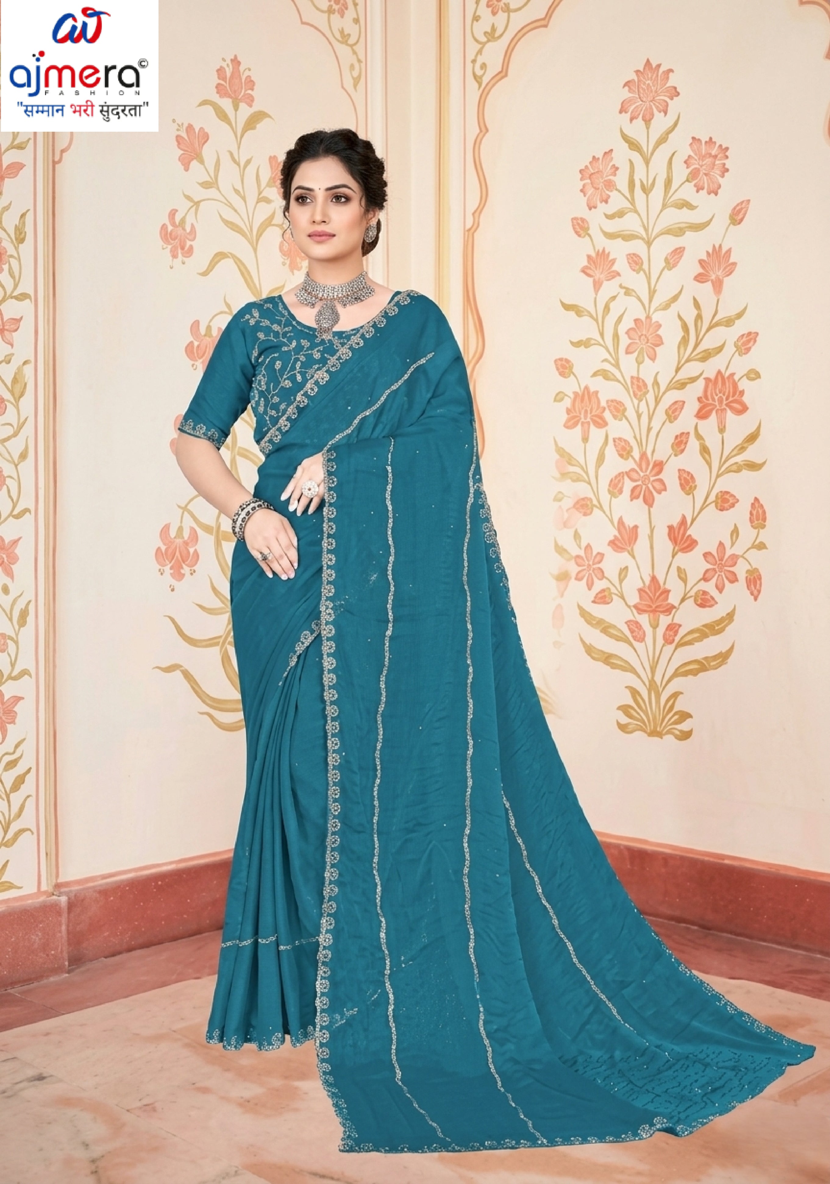 Matching Saree with Blouse Piece for Premium Ethnic and Traditional Wear | PRM-CADINI-5