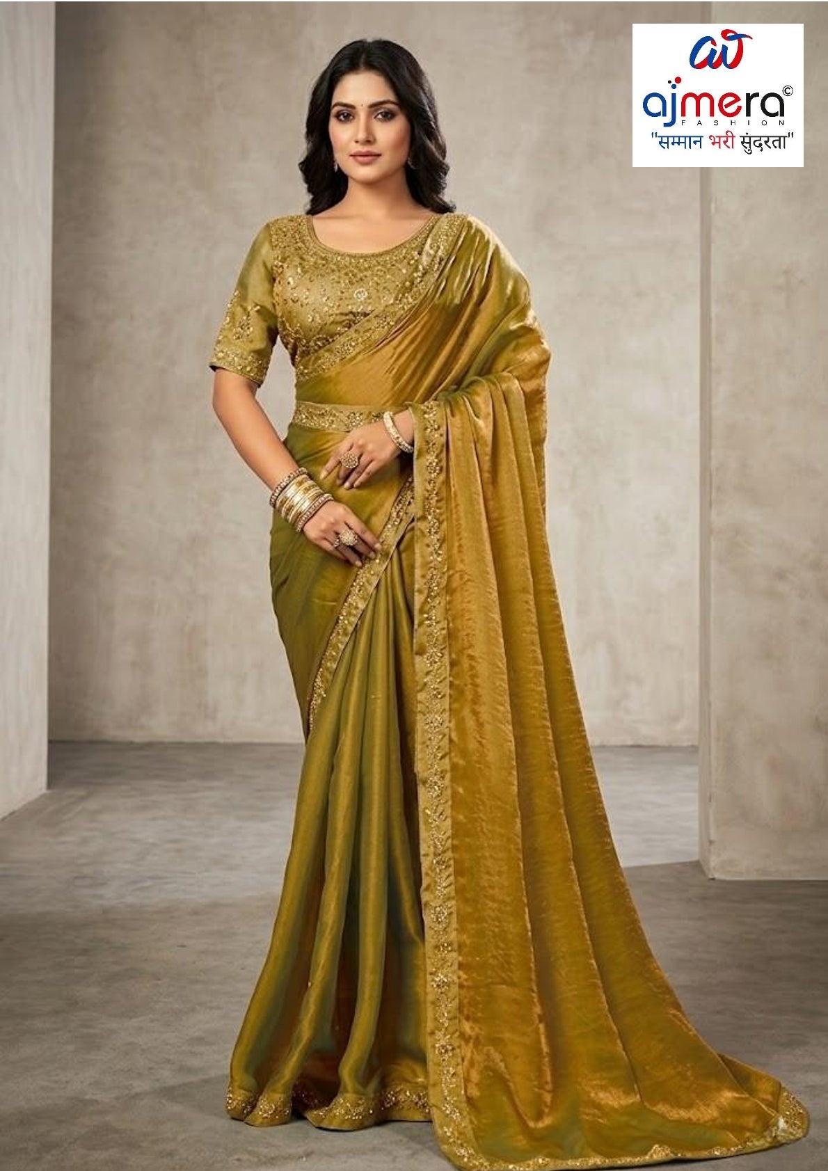 Printed Matching Saree with Blouse Piece for Premium Ethnic and Traditional Wear | PRM-SHIMLA HILLS