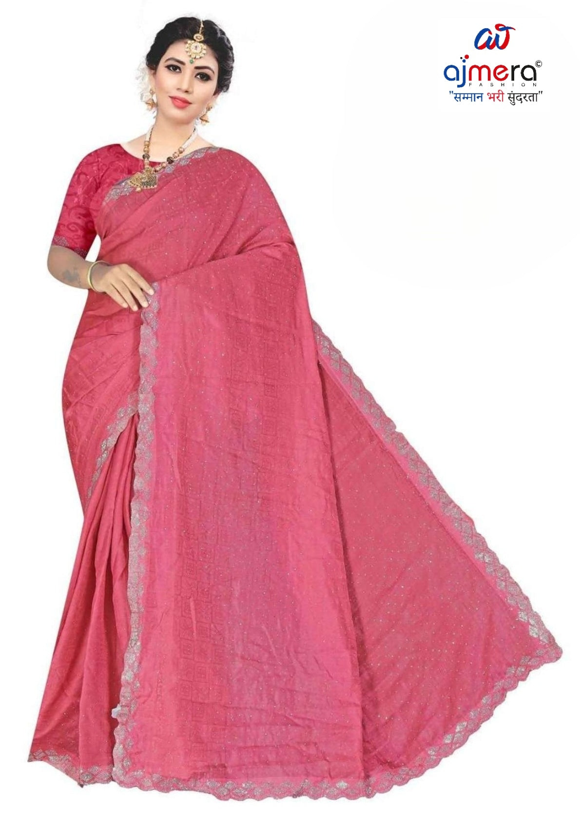 Wholesale Fancy Saree with Blouse Piece for Premium Ethnic and Traditional Wear | RAL-REEBOK
