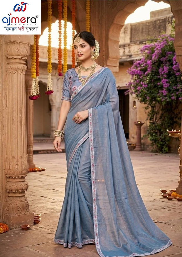 Printed Matching Saree with Blouse Piece for Premium Ethnic and Traditional Wear | KPS-TENDULKAR