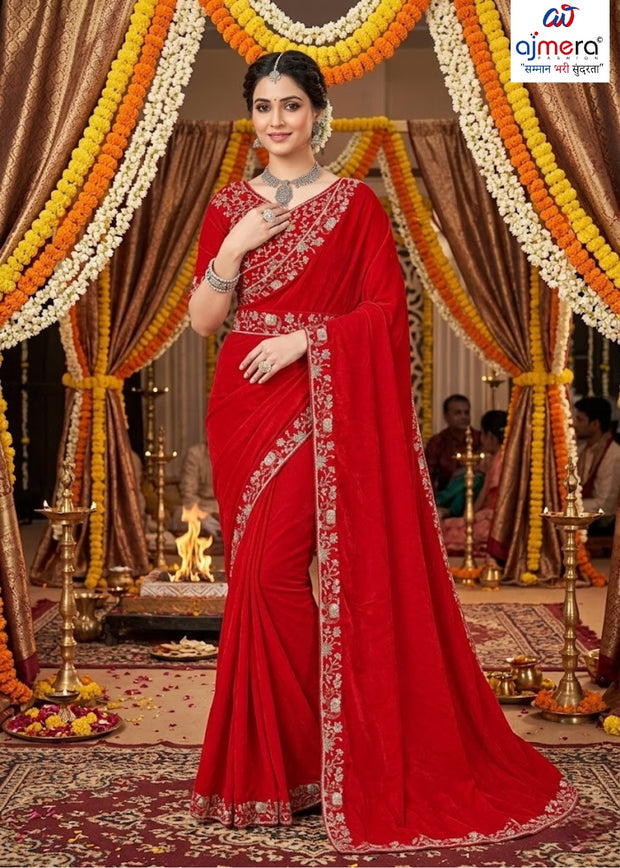 Wholesale Fancy Saree with Blouse Piece for Premium Ethnic and Traditional Wear | KPS-PRATAP