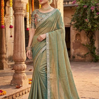 Wholesale Fancy Saree with Blouse Piece for Premium Ethnic and Traditional Wear | KPS-INDRA