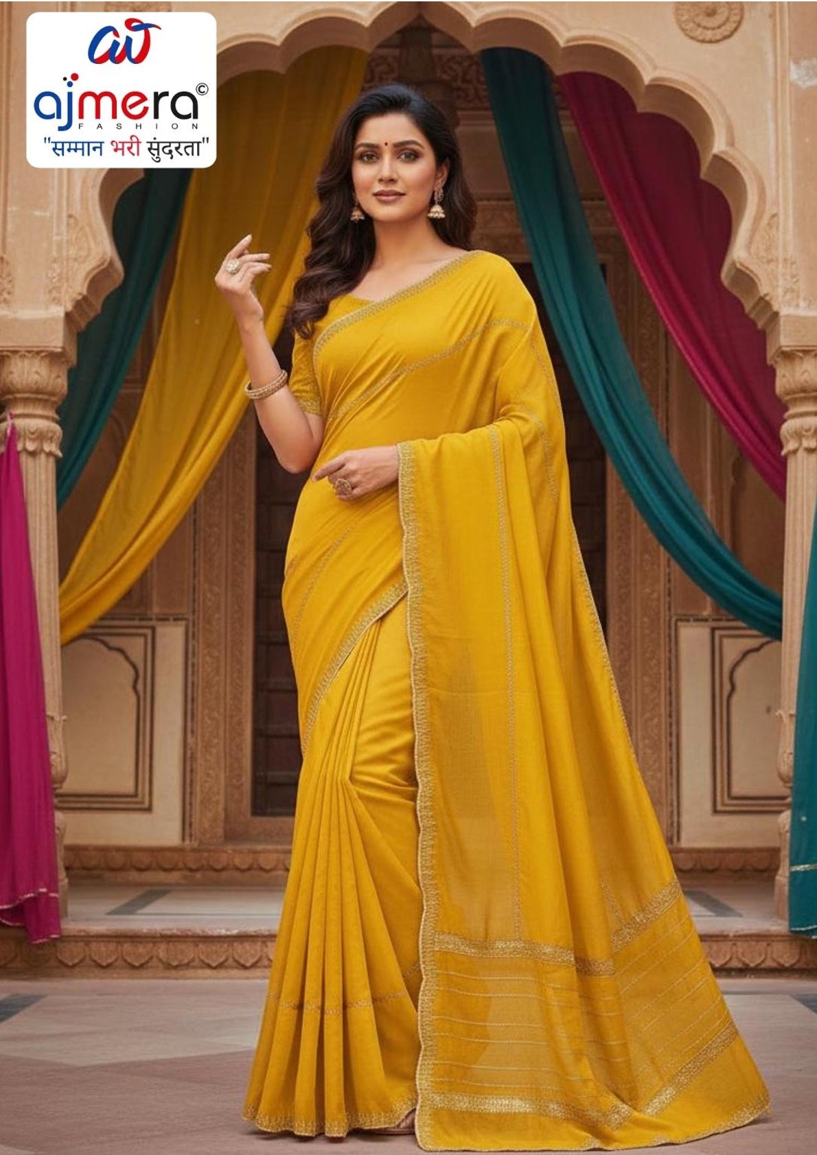 Wholesale Fancy Saree with Blouse Piece for Premium Ethnic and Traditional Wear | SBV-HD-0334