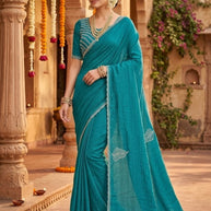 Ladies Matching Saree with Blouse Piece for Premium Ethnic and Traditional Wear | KPS-TGB VOL-6