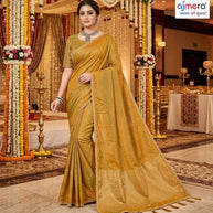 Dyed Saree with Blouse Piece for Premium Ethnic and Traditional Wear | KPS-MAA LAXMI VOL-6