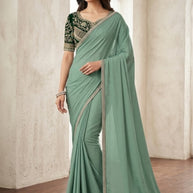Designer Matching Saree with Blouse Piece for Premium Ethnic and Traditional Wear | PUN-NOOPUR-122