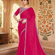 Matching Saree with Blouse Piece for Premium Ethnic and Traditional Wear | KPS-DAKSHA
