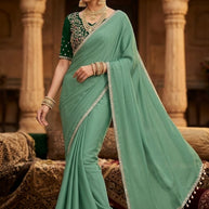 Fancy Matching Saree with Blouse Piece for Premium Ethnic and Traditional Wear | PUN-BELA-344