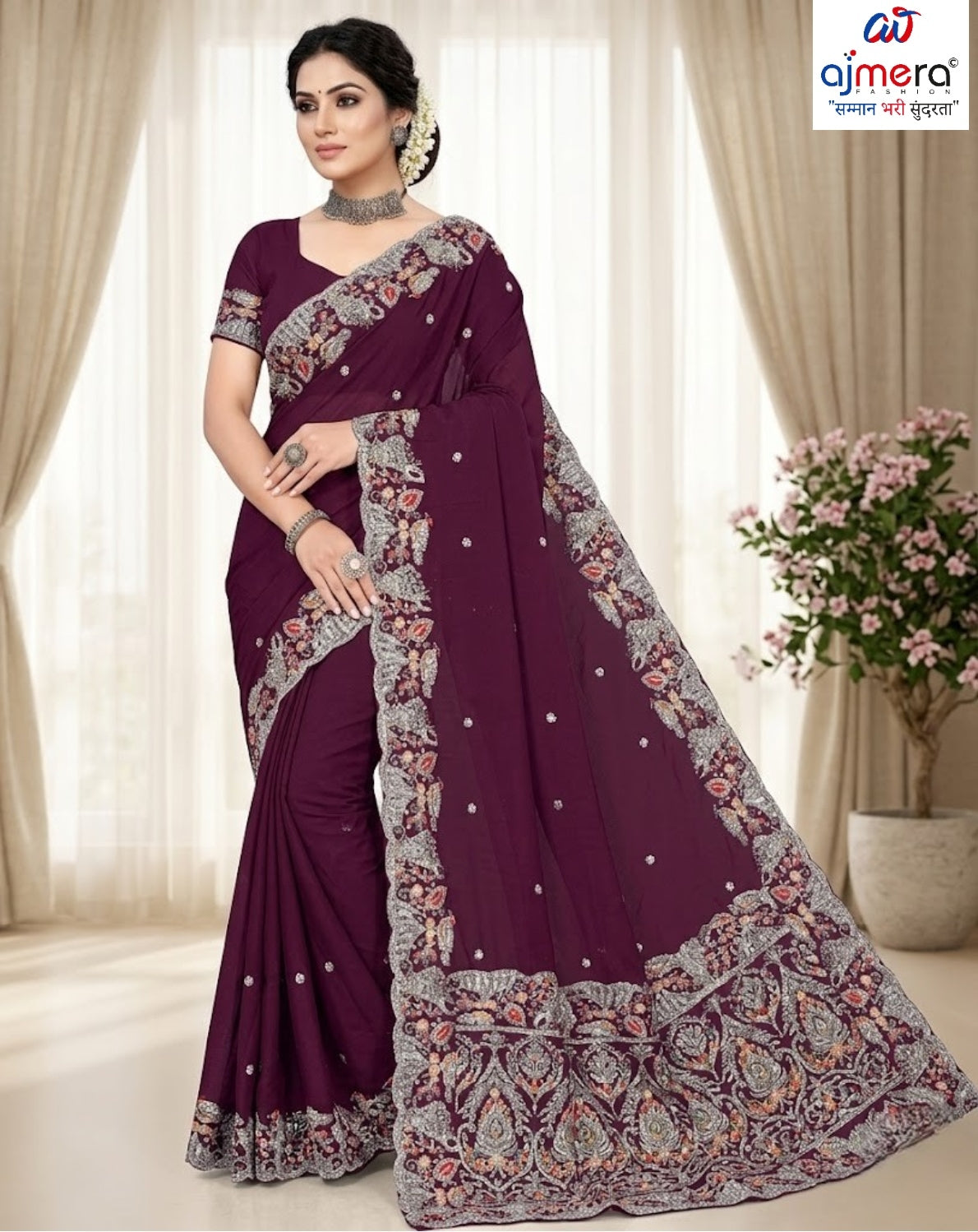 Ethnic Matching Saree with Blouse Piece for Premium Ethnic and Traditional Wear | KPS-SAPNA VOL-2