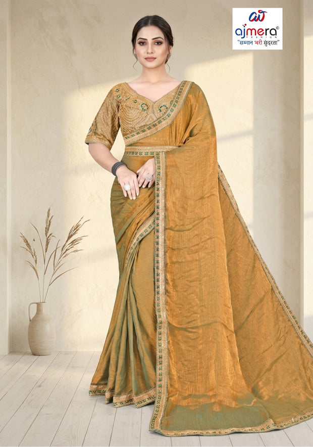 Festival Saree with Blouse Piece for Premium Ethnic and Traditional Wear | KPS-BEN 10
