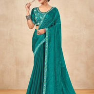 Fancy Saree with Blouse Piece for Premium Ethnic and Traditional Wear | KPS-DIVISHA
