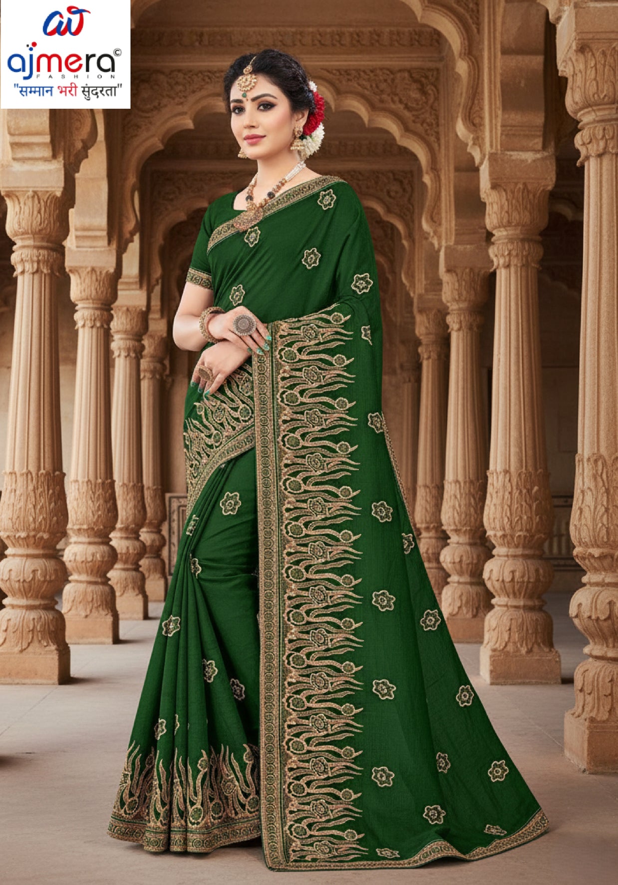 Fancy Saree with Without Blouse for Premium Ethnic and Traditional Wear | KAVI-ANMOL RATAN