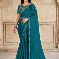 Ladies Matching Saree with Blouse Piece for Premium Ethnic and Traditional Wear | KPS-EXPRESS