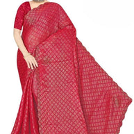 Fancy Matching Saree with Blouse Piece for Premium Ethnic and Traditional Wear | RAL-TRIVENI