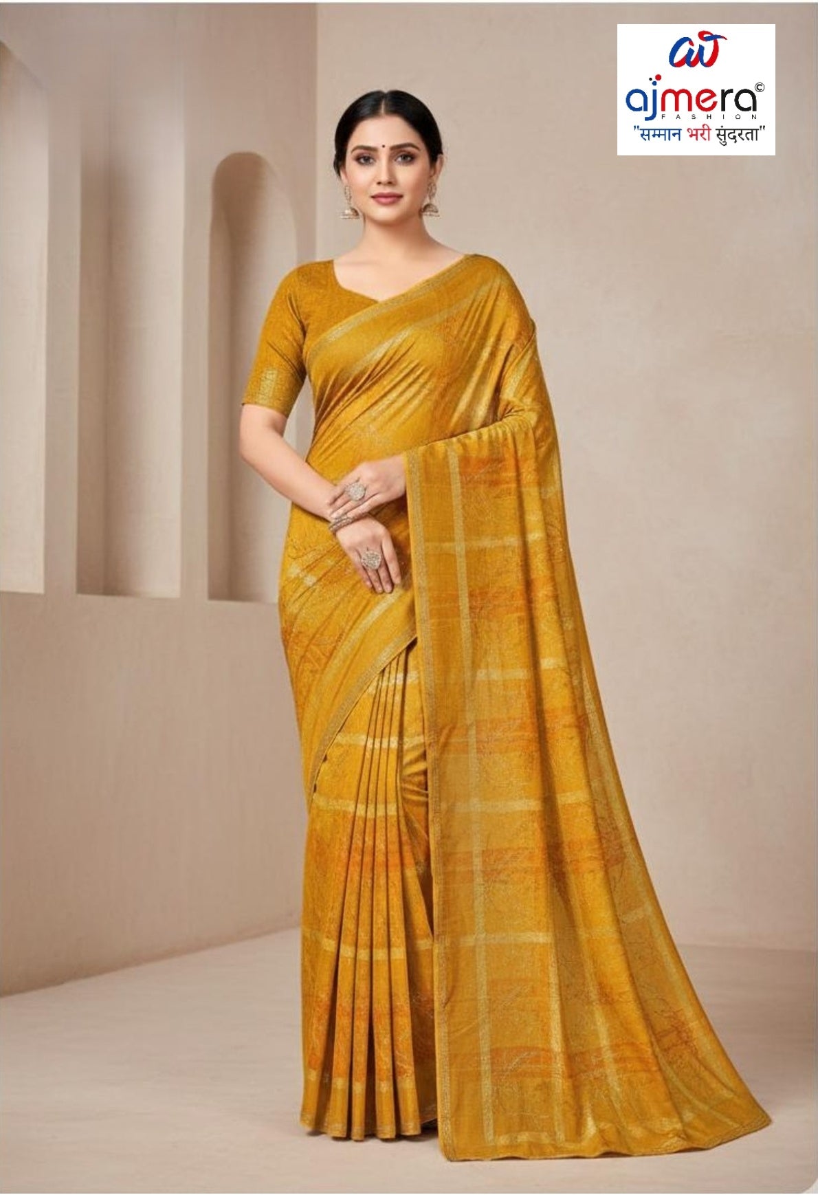 Ethnic Matching Saree with Blouse Piece for Premium Ethnic and Traditional Wear | RAL-SNAP