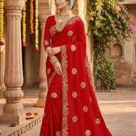 Fancy Matching Saree with Blouse Piece for Premium Ethnic and Traditional Wear | VKM-UDAAN