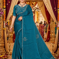 Designer Matching Saree with Blouse Piece for Premium Ethnic and Traditional Wear | KPS-TGB VOL-5