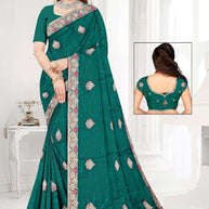 Dyed Saree with Blouse Piece for Premium Ethnic and Traditional Wear | RT-CHANDERI