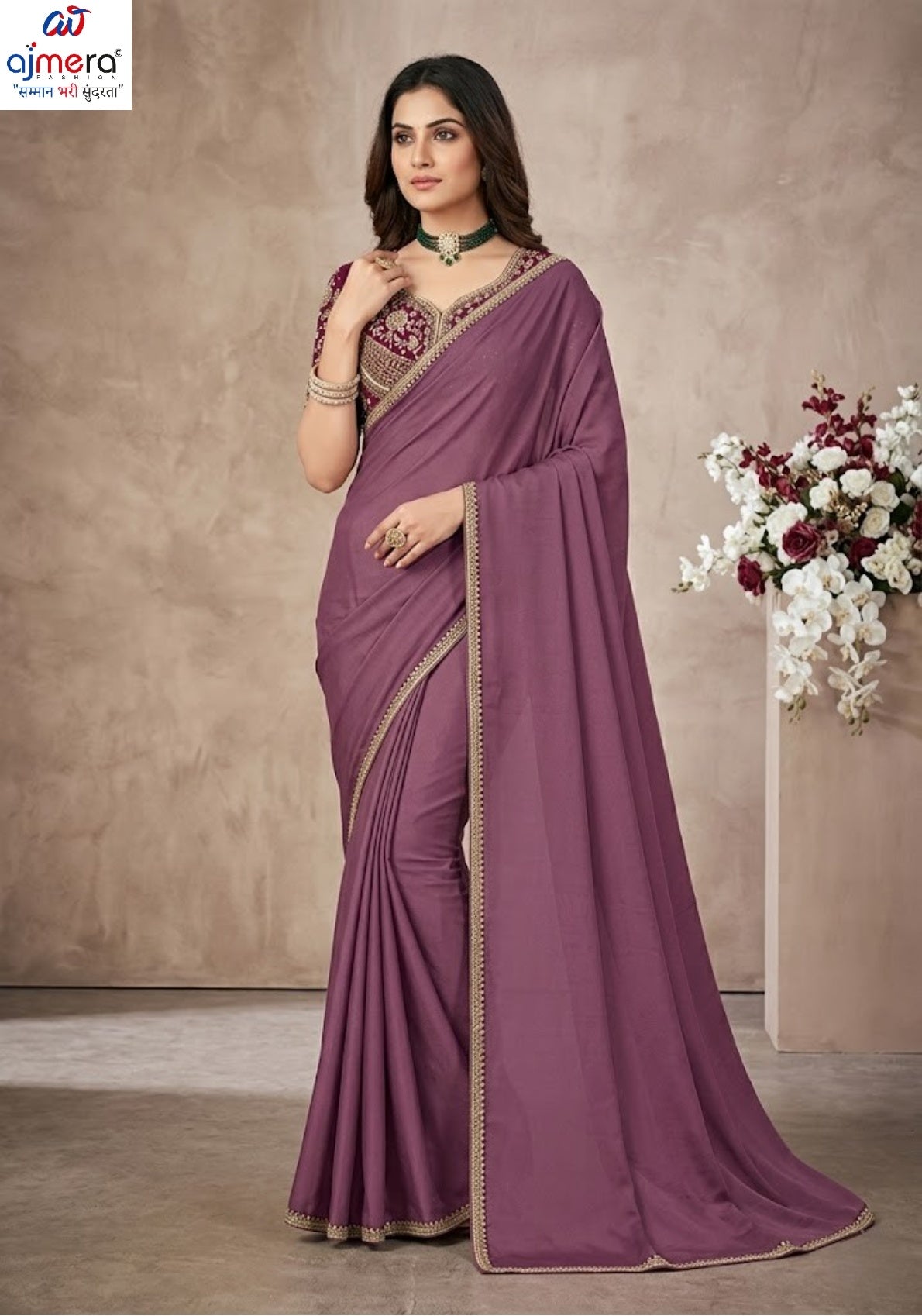 Designer Matching Saree with Blouse Piece for Premium Ethnic and Traditional Wear | PUN-NOOPUR-122