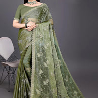 Dyed Fancy Matching Saree Manufacturer, Supplier & Wholesaler in Surat | ADP-FILMY