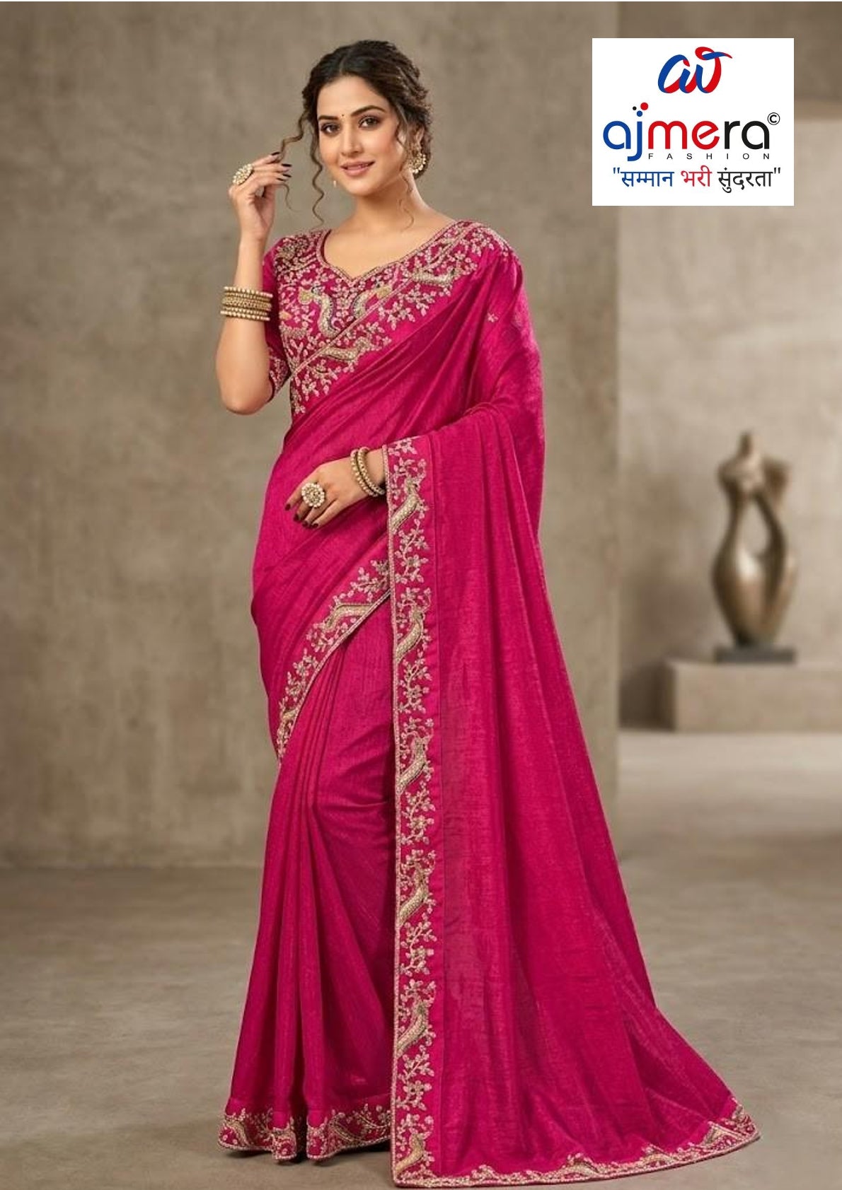 Fancy Matching Saree with Blouse Piece for Premium Ethnic and Traditional Wear | PRM-BANGOL