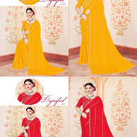 Matching Saree with Blouse Piece for Premium Ethnic and Traditional Wear | PRM-CADINI-5