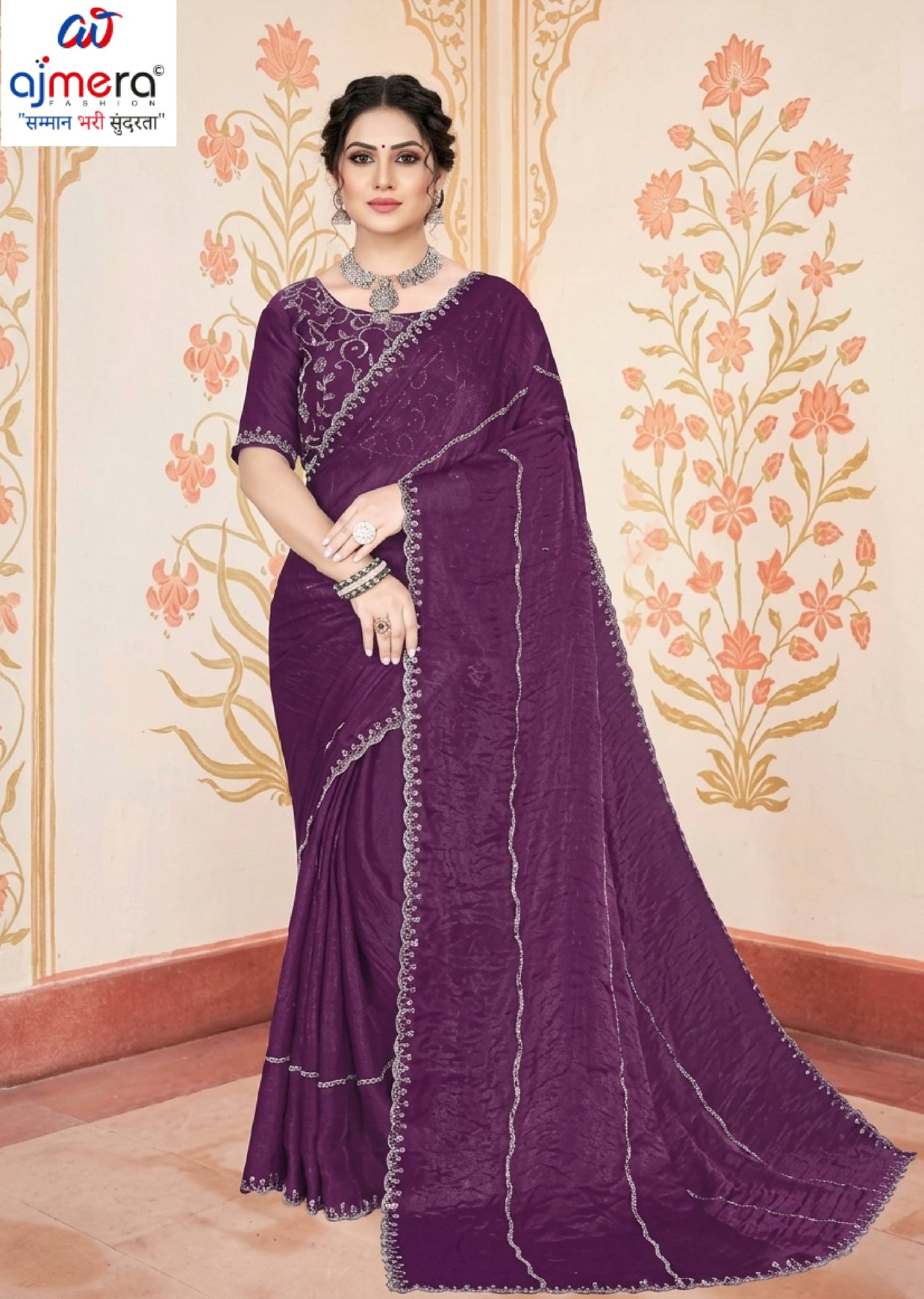 Fancy Matching Saree with Blouse Piece for Premium Ethnic and Traditional Wear | KPS-KINGDOM VOL-1