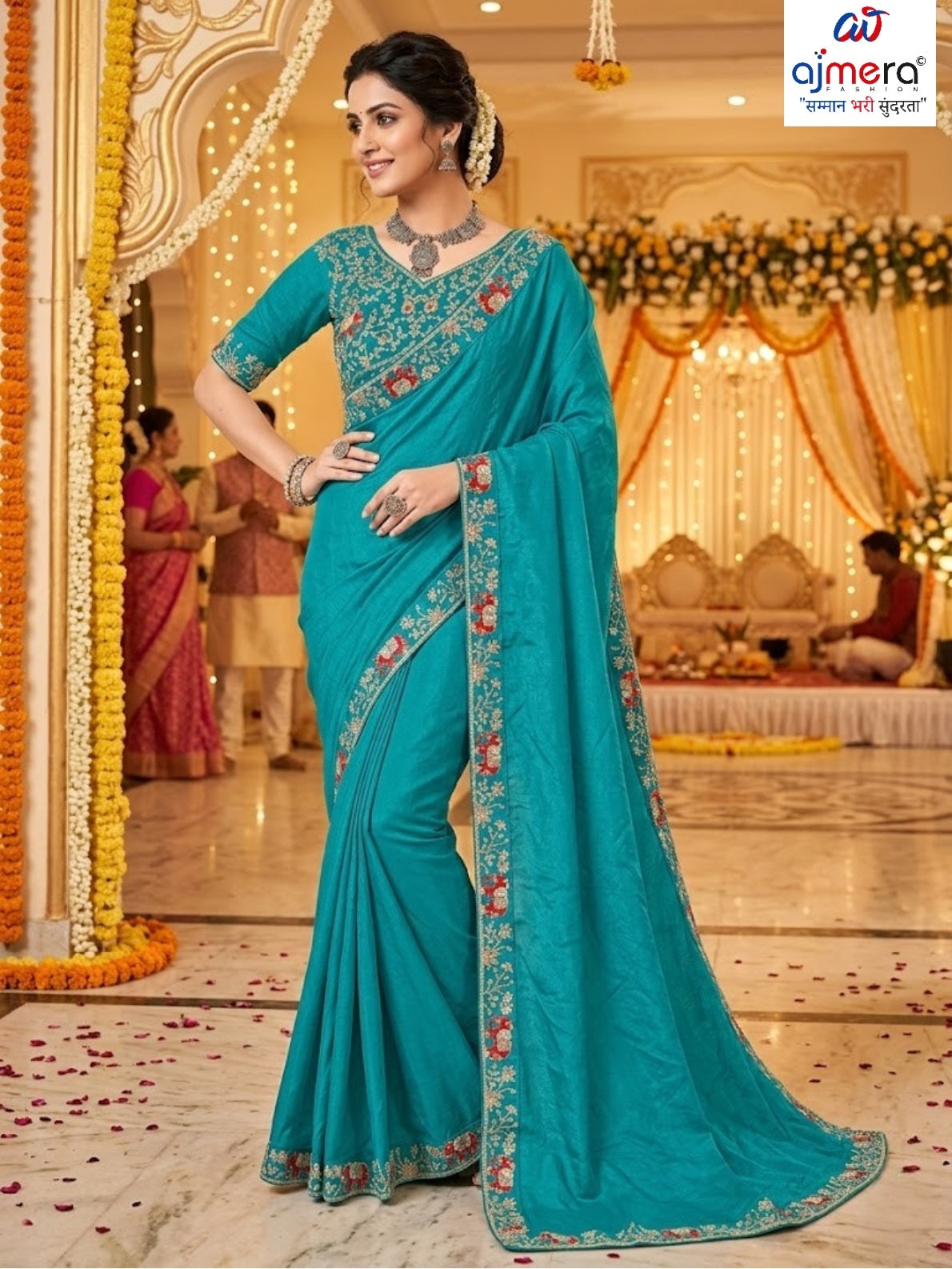 Wholesale Fancy Saree with Blouse Piece for Premium Ethnic and Traditional Wear | KPS-PRATAP