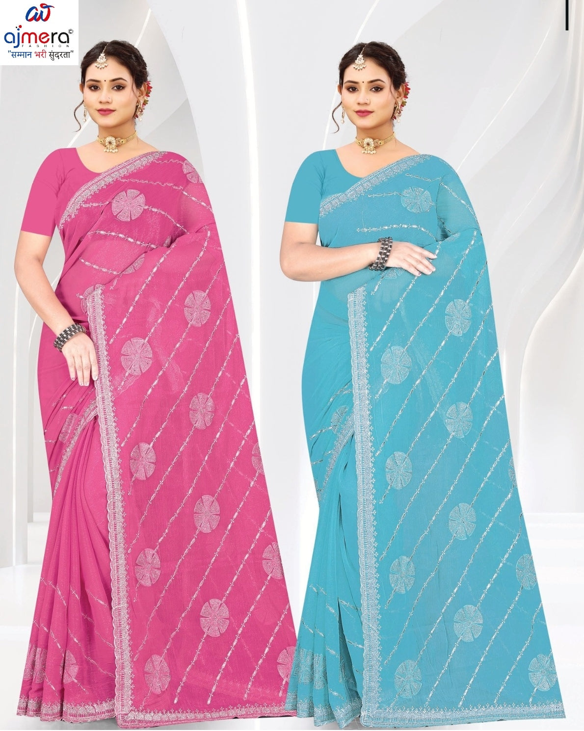 Fancy Saree with Blouse Piece for Premium Ethnic and Traditional Wear | MTE-KHUBSURAT ROUND