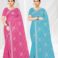 Fancy Saree with Blouse Piece for Premium Ethnic and Traditional Wear | MTE-KHUBSURAT ROUND