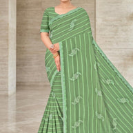Matching Saree with Blouse Piece for Premium Ethnic and Traditional Wear | VKM-C PLUS