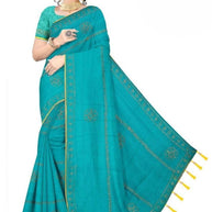 Ladies Matching Saree with Blouse Piece for Premium Ethnic and Traditional Wear | RAL-DANGAL