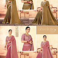 Dyed Saree with Blouse Piece for Premium Ethnic and Traditional Wear | PRM-COBRA