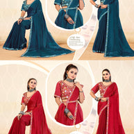 Fancy Saree with Blouse Piece for Premium Ethnic and Traditional Wear | KPS-DIVISHA