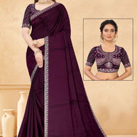 Party Wear Matching Saree with Blouse Piece for Premium Ethnic and Traditional Wear | RT-MASTANI