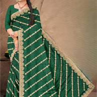 Designer Matching Saree with Blouse Piece for Premium Ethnic and Traditional Wear | VKM-IDEAL