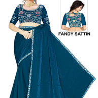 Matching Saree with Blouse Piece for Premium Ethnic and Traditional Wear | SMM-8153