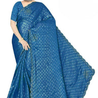 Fancy Matching Saree with Blouse Piece for Premium Ethnic and Traditional Wear | RAL-TRIVENI