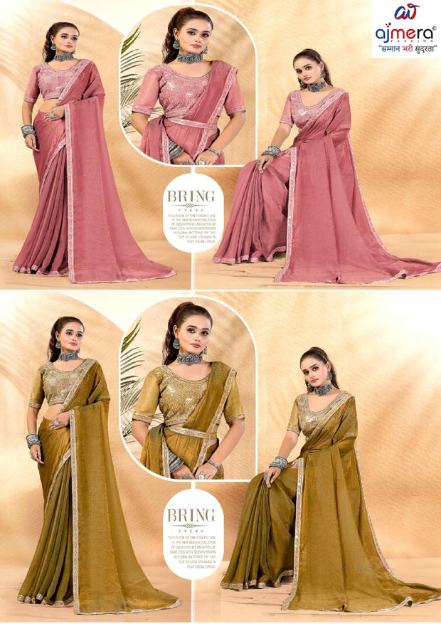 Fashion Saree with Blouse Piece for Premium Ethnic and Traditional Wear | KPS-GOVIND