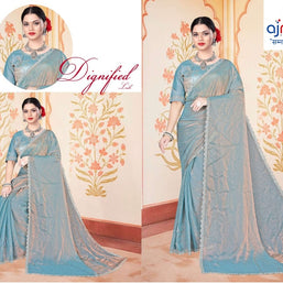 Dyed Saree with Blouse Piece for Premium Ethnic and Traditional Wear | KPS-MAA LAXMI VOL-6