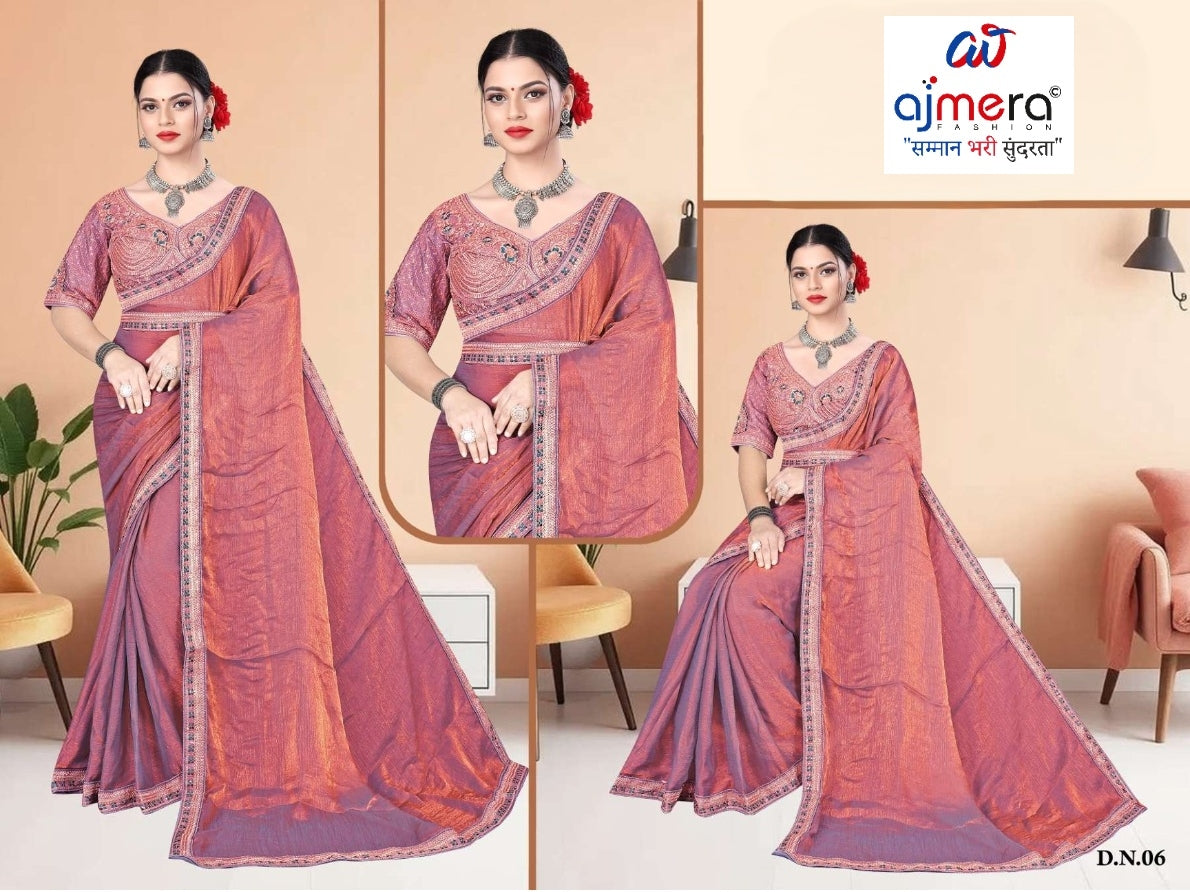Festival Saree with Blouse Piece for Premium Ethnic and Traditional Wear | KPS-BEN 10