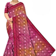 Ethnic Matching Saree with Blouse Piece for Premium Ethnic and Traditional Wear | RAL-SNAP