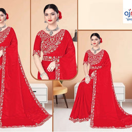 Wholesale Fancy Saree with Blouse Piece for Premium Ethnic and Traditional Wear | KPS-PRATAP